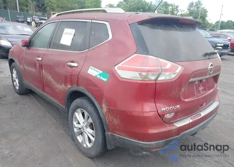 2016 Nissan Rogue Sv from USA, damaged, VIN KNMAT2MV3GP600638